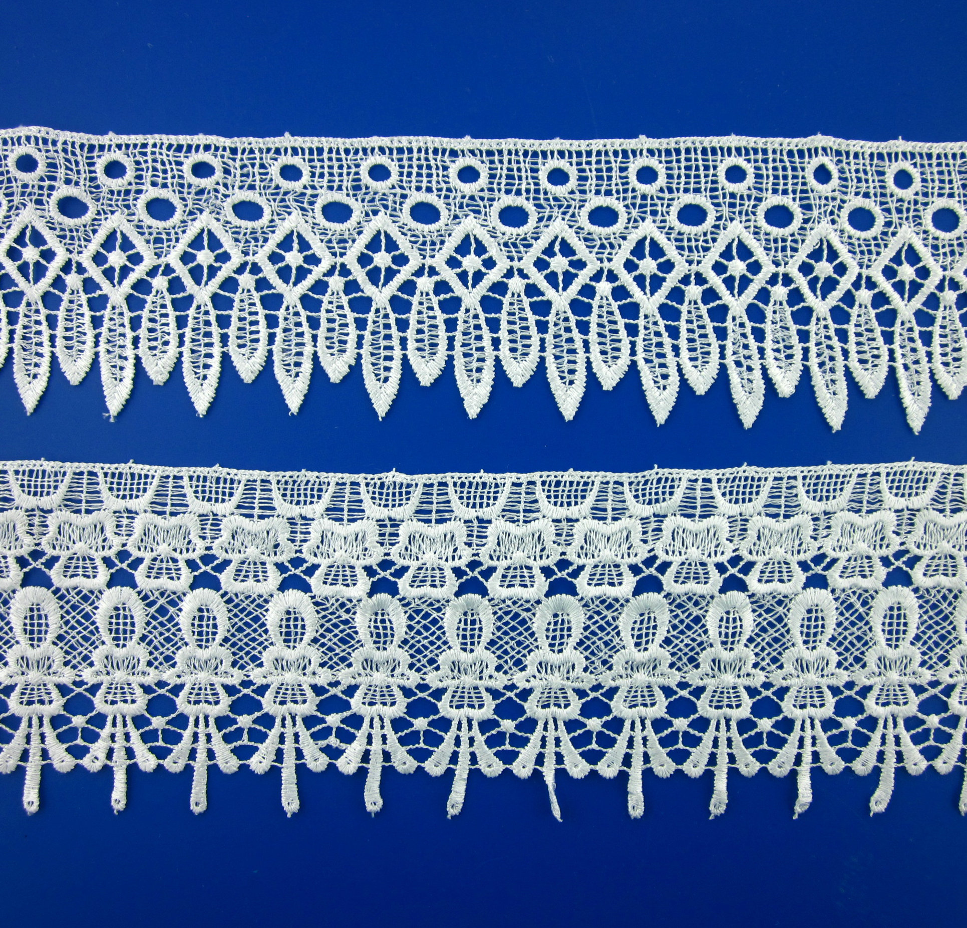 Wholesale Manufacturer Best Price Flower Lace Trim 100% Polyester Chemical Lace