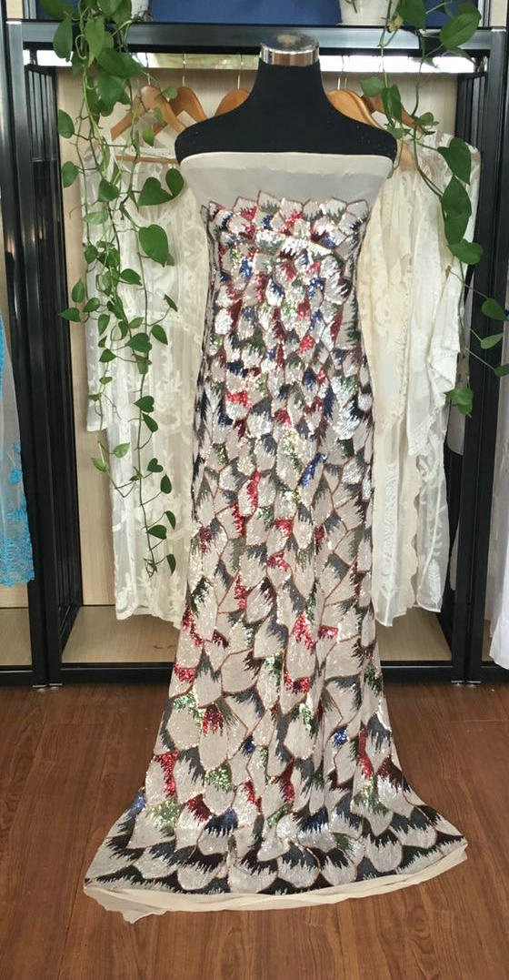 Classic Design Multi Colors Organza Lace Trim Embroidery Organza Lace Wholesale